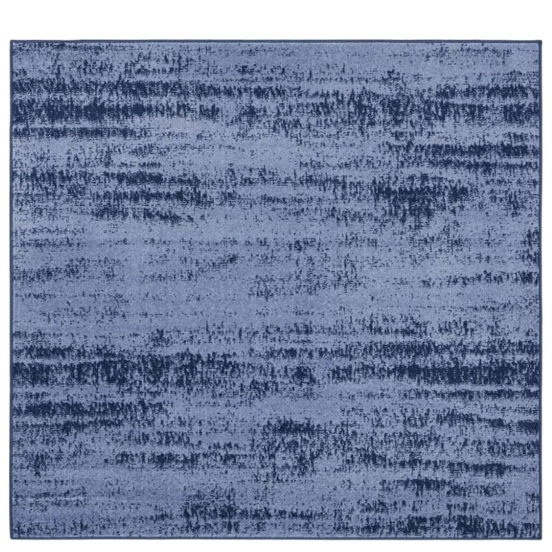 HomeRoots Abstract Contemporary Square Outdoor Rug - 5' Square