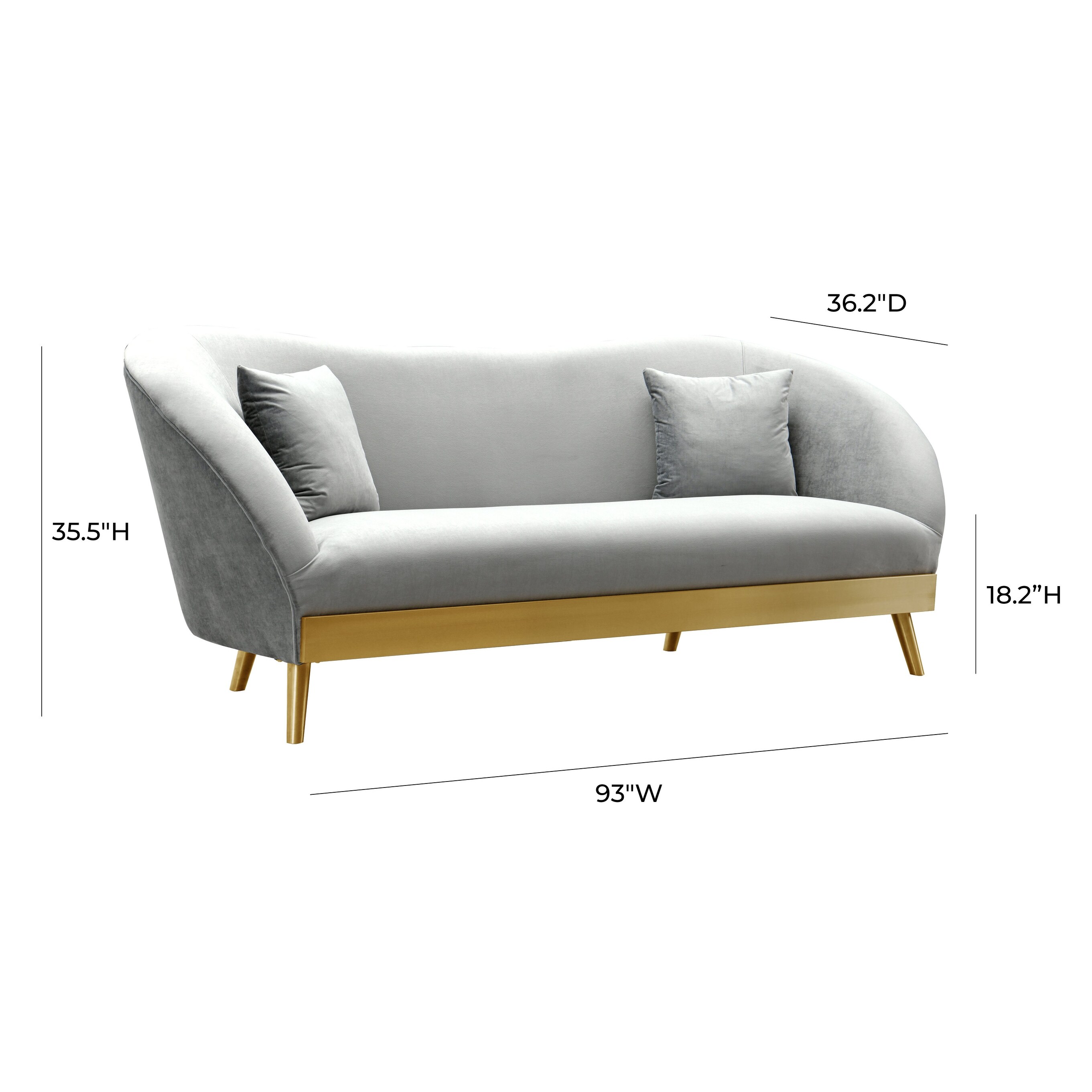 Chloe cream velvet sofa Clearance