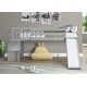 preview thumbnail 2 of 4, Loft Bed with Staircase, Slide, Twin size