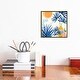 preview thumbnail 7 of 16, iCanvas "Moroccan Blues" by Modern Tropical Framed