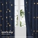 preview thumbnail 52 of 54, Deconovo Gold Star Foil Room Darkening Curtains for Kids 2 Panels