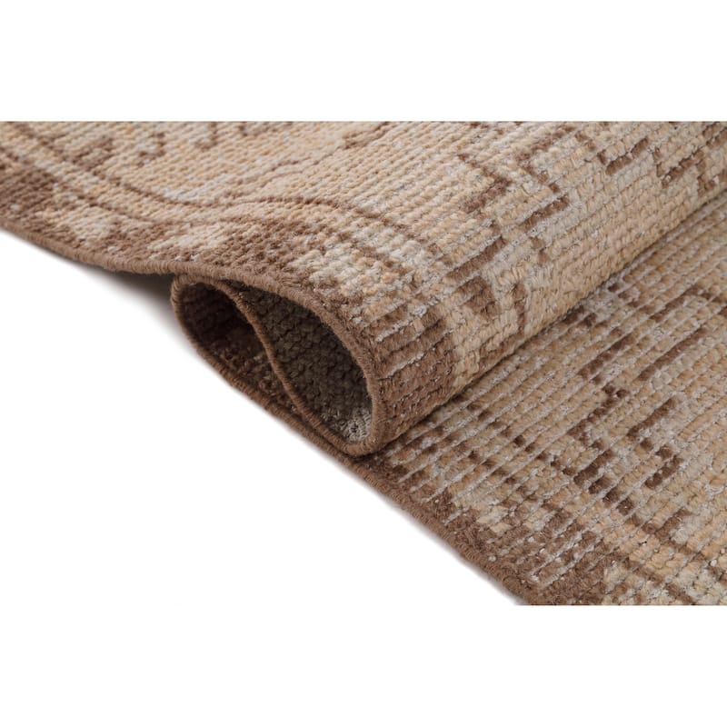 Terra by Obeetee Sienna Paul Neutral Rug