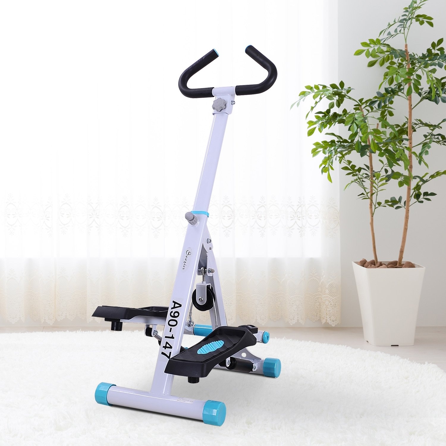 Soozier Adjustable Stepper Aerobic Ab Exercise Machine As Is Item