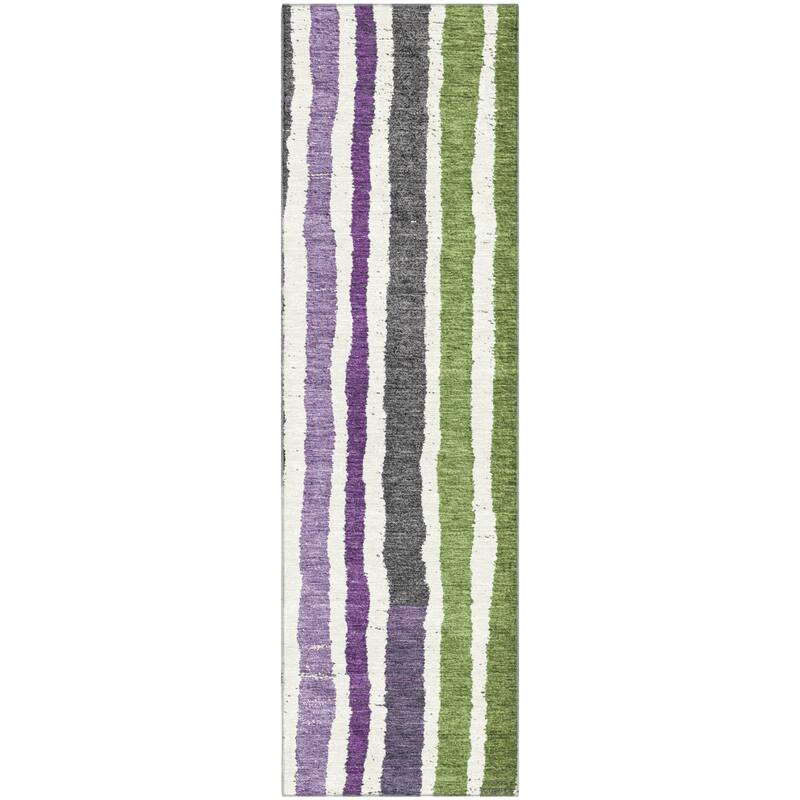 Premium Washable Super Soft Modern Stripe Mayfield Rug