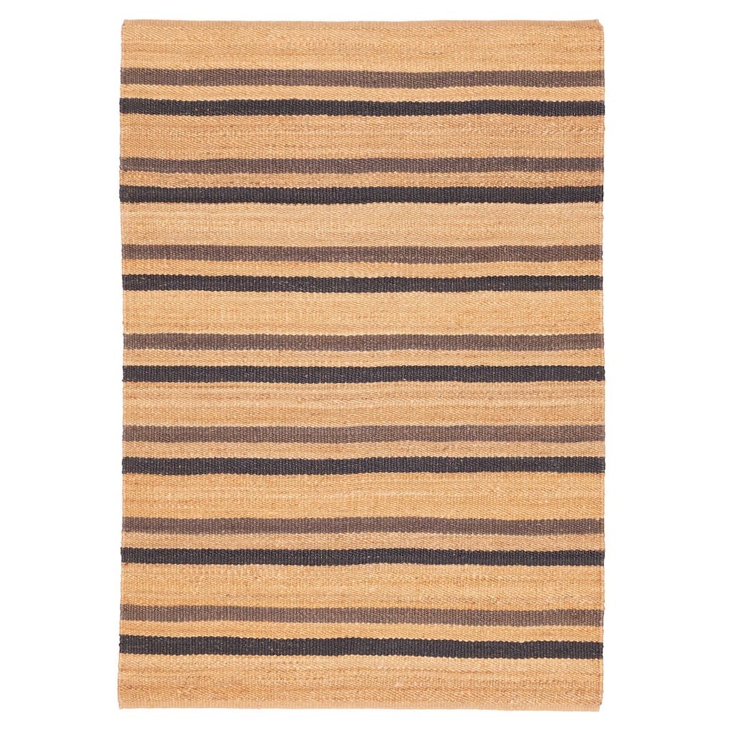 ECARPETGALLERY Flat-Weave Palas Denizli Tan Jute Rug - 5'5 x 7'9