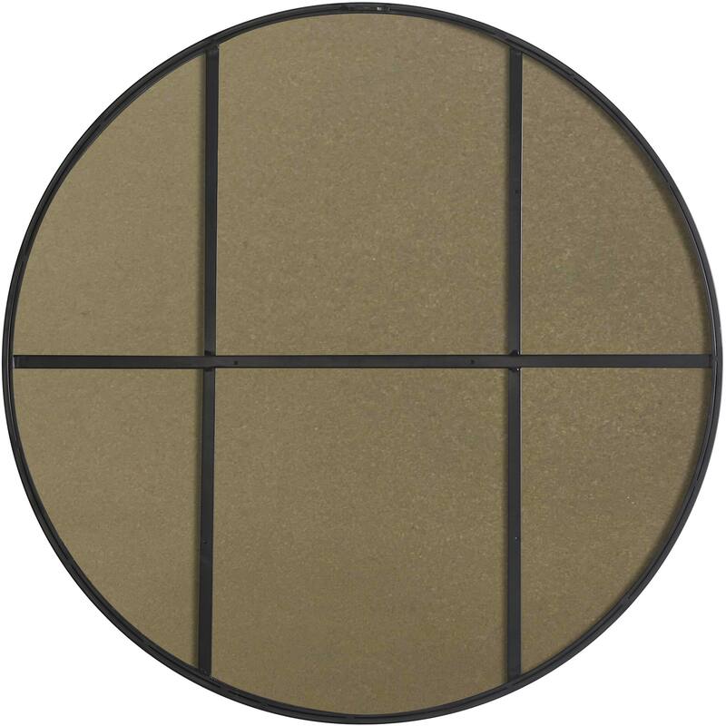 Elegant Lighting Eternity 42" Diameter Circular Beveled Metal Framed