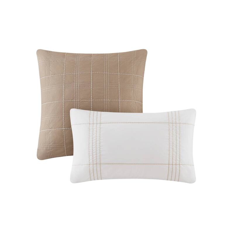 Harbor House Living Morgan 6 Piece Cotton Jacquard Oversized Comforter Set