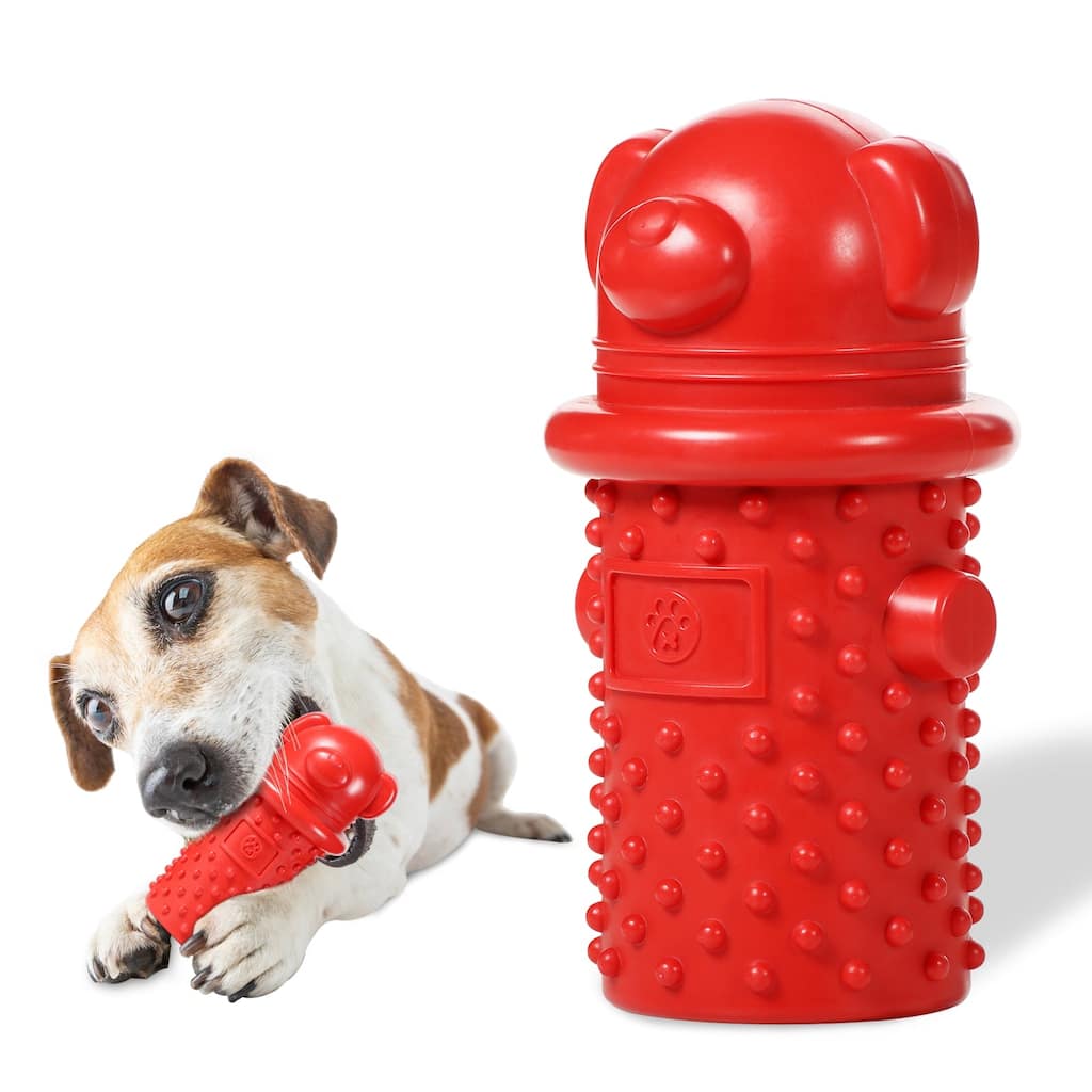 VECELA Dog Chew Toy Medium Dogs, Interactive Toys for Dogs Training Dental Care Dog Toys, Cute Bear Design - Bear Design
