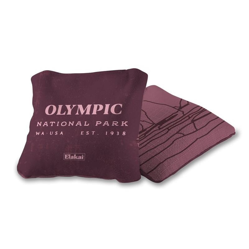 Olympic National Park Dual Sided Pro Cornhole Bags (Set of 4)