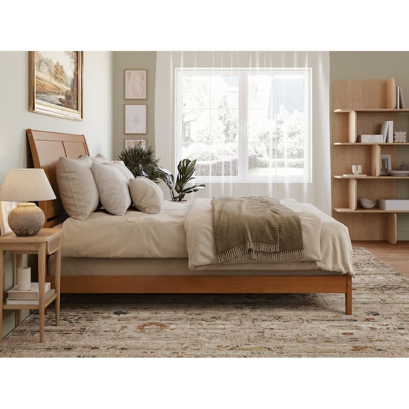 AFI, Portland Solid Wood Low Profile Platform Bed