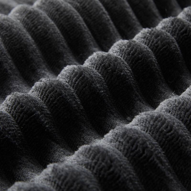 U Shaped Modular Sectional Sofa with Ottomans, Oversized Corduroy Upholstered Cloud Sofa, Fully Compressed 6 Seat Sofa