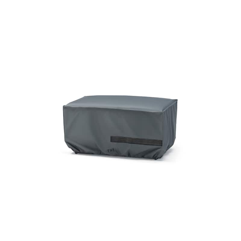 Grantina 7 Piece Polyester Outdoor Patio Club Seating Deluxe Furniture Covers - Grey