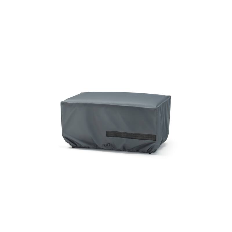 Kooper 8 Piece Polyester Outdoor Patio Club Seating Deluxe Furniture Covers - Grey - 100" W x 30" H x 33" D