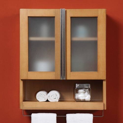 Shop Decolav 5248 Tyson 22 Wood Wall Cabinet With Inset Frosted