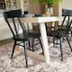 Plank and Beam Solid Wood Windsor Dining Chair - Set of 2