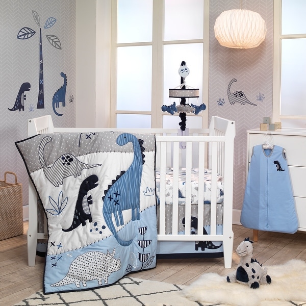 dinosaur fitted crib sheet