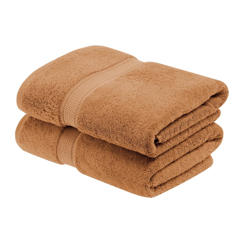 Superior Egyptian Cotton Pile Heavyweight Bath Towel Set of 2