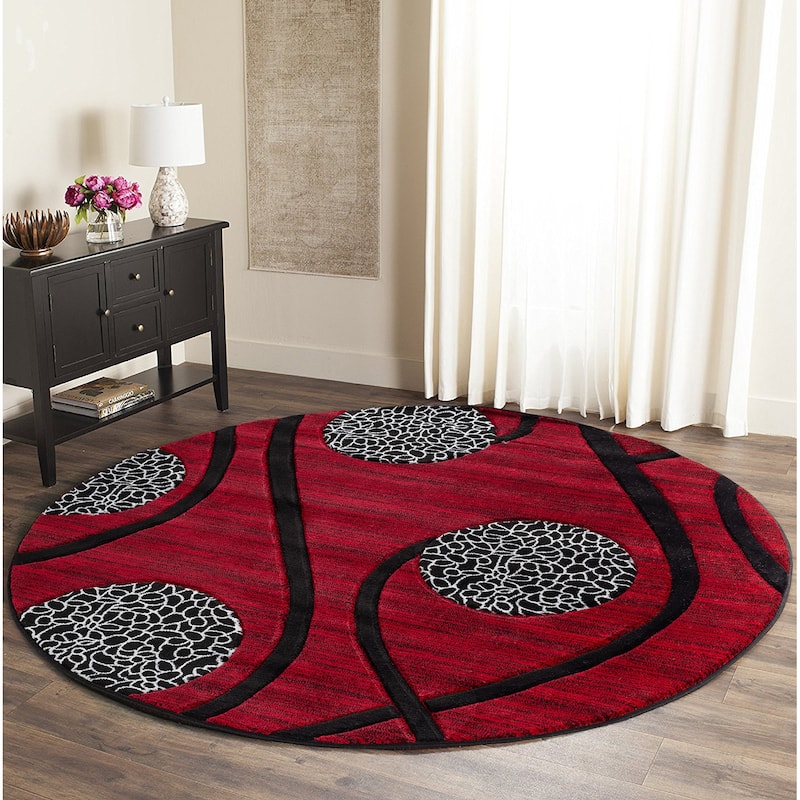 Orelsi Collection Abstract Area Rug