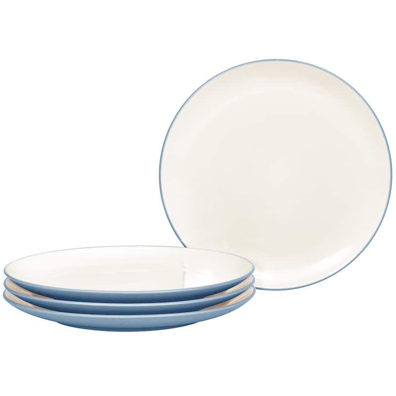 Noritake Colorwave Set Of 4 Coupe Dinner Plates , 10-1/2" - Ice