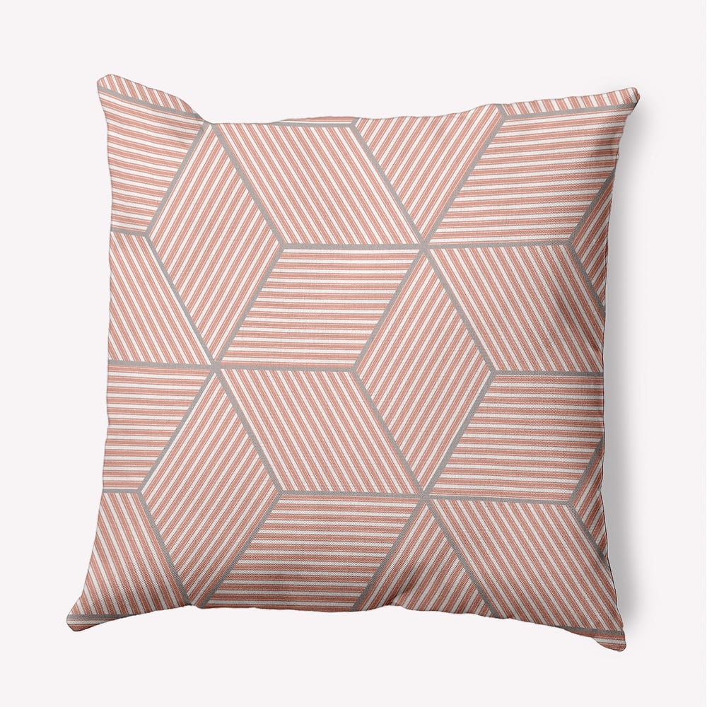 Cube Stack Decorative Throw Pillow