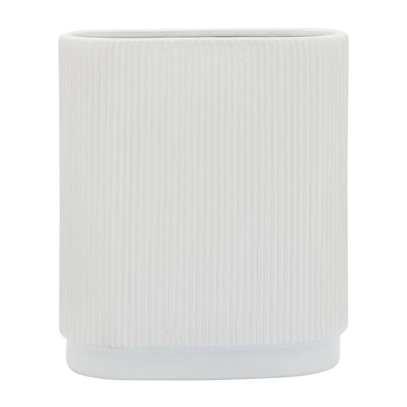 Sagebrook Home's Ceramic Vase - Elegant Centerpiece, Perfect for Modern Living Spaces