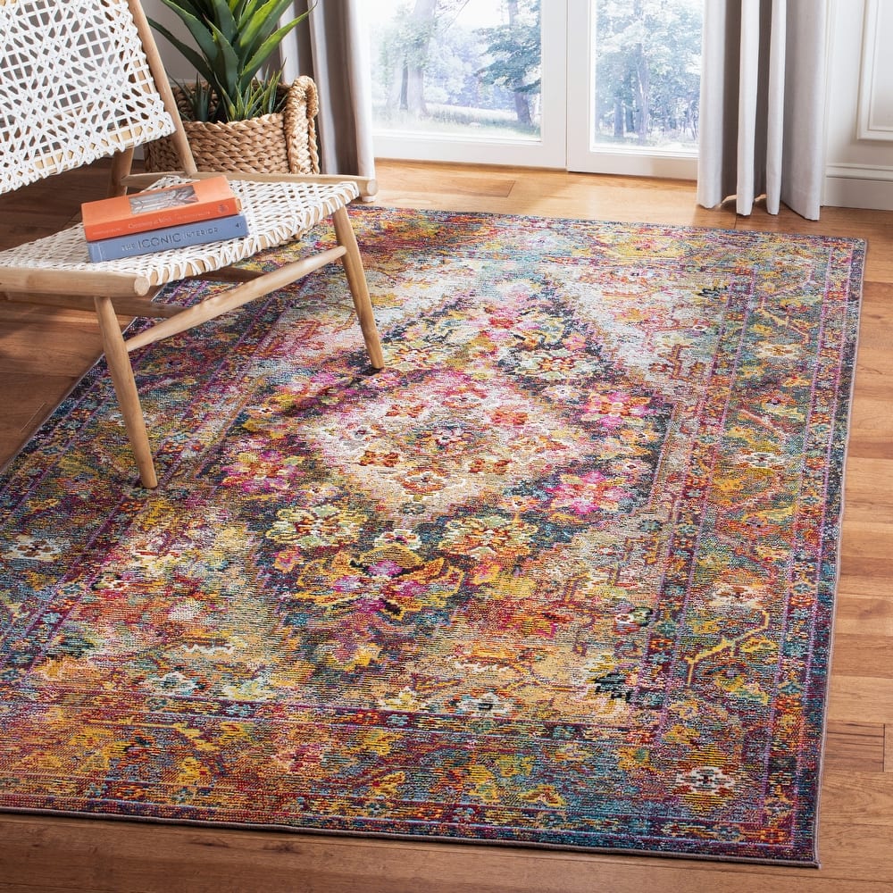 SAFAVIEH Crystal Gerty Vintage Boho Oriental Rug