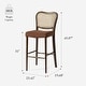 preview thumbnail 5 of 34, Maven Lane Vera Kitchen Dining Stool