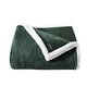 preview thumbnail 9 of 13, Eddie Bauer Solid Ultra Soft Plush/Sherpa Reversible Blanket