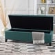 preview thumbnail 34 of 100, Mission Tufted Fabric Storage Ottoman Bench by Christopher Knight Home - 50.50"L x 18.75"W x 16.00"H
