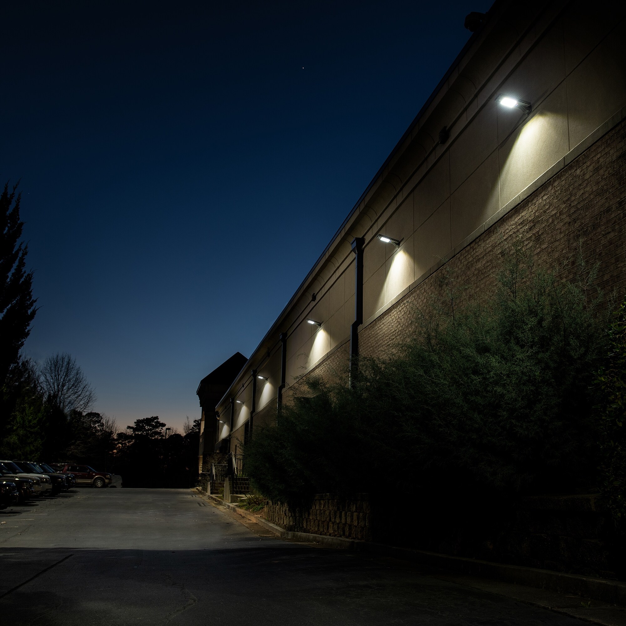 Solar 1620 LM Dark Grey Motion Security Wall Flood Light w Timer Bed Bath Beyond 37911811