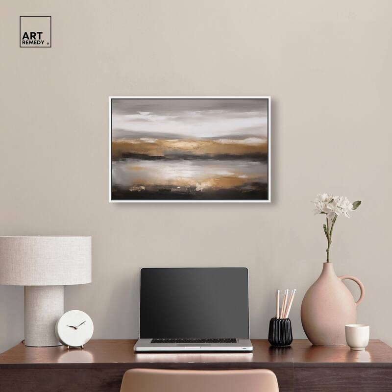 Dust and Gold Canvas by Art Remedy