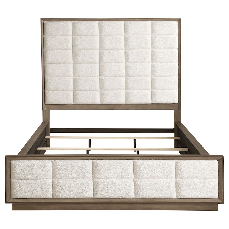 Durango Panel Bed Taupe Oak