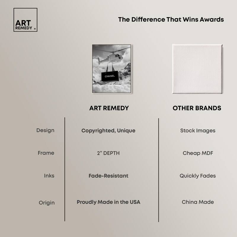 Fashion Delivery Canvas by Art Remedy
