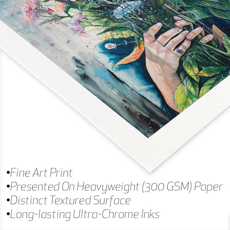 The Last Flowers Fine Art Paper Print by Tanya Shatseva - Multi - 32x24
