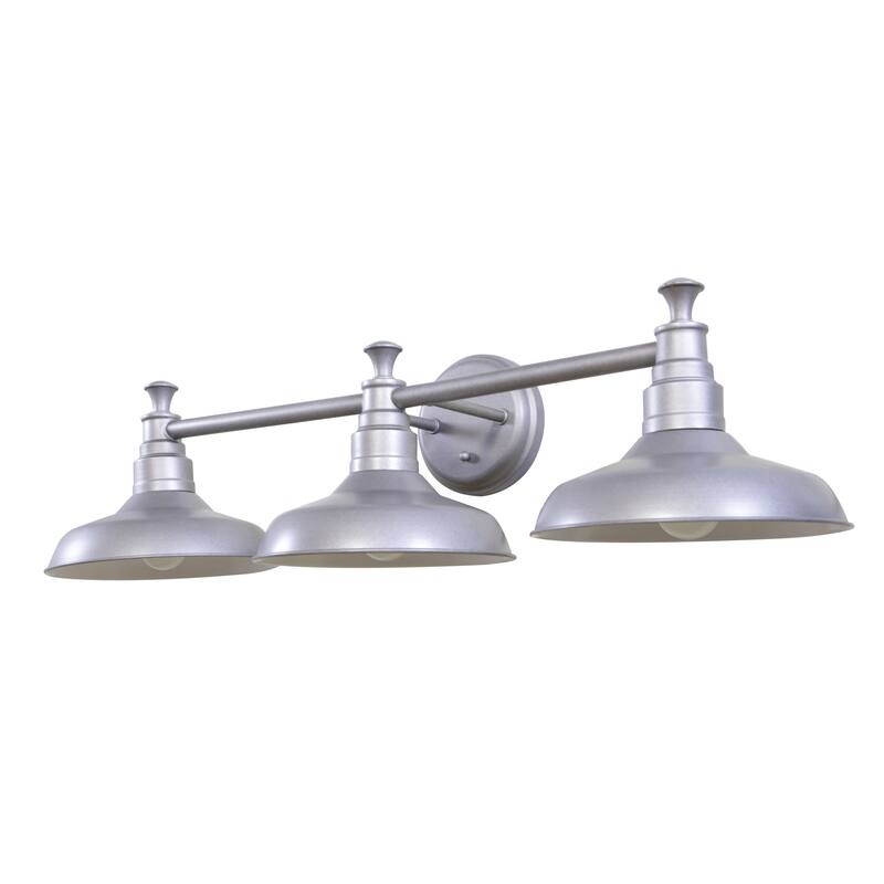 Design House Kimball Reversible 3 Light Dimmable Bathroom Vanity Light