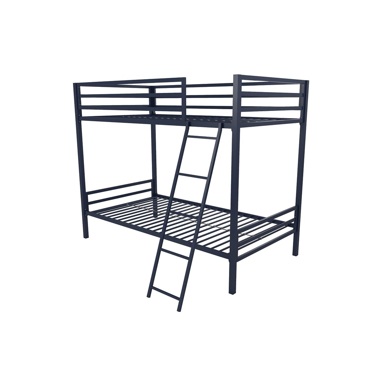 The Novogratz Maxwell Twin over Twin Metal Bunk Bed - On