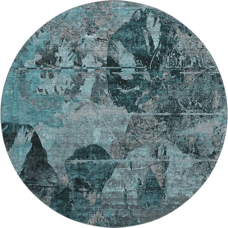 Premium Washable Super Soft Solid Abstract Mayfield Rug