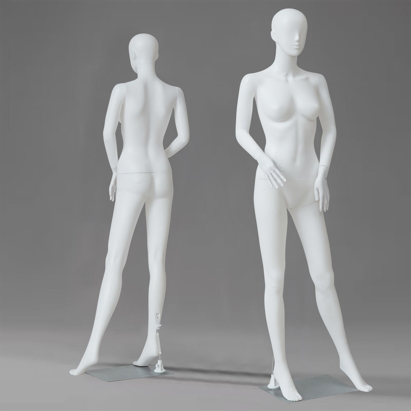 Full Body Mannequin Famale Male Dress Form Display, Manikin Torso Stand  Realistic Mannequin for Retail Clothing Shops, White - On Sale - Bed Bath &  Beyond - 35372416