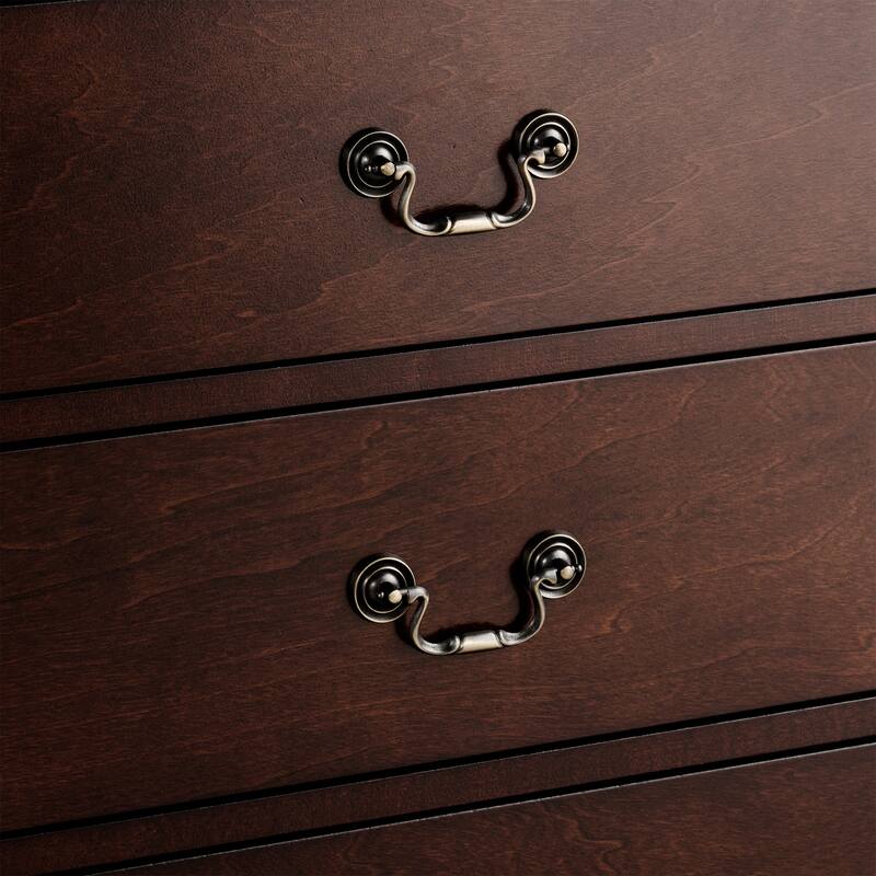 Modern Solid Wood Chest Drawers with 5-Drawer