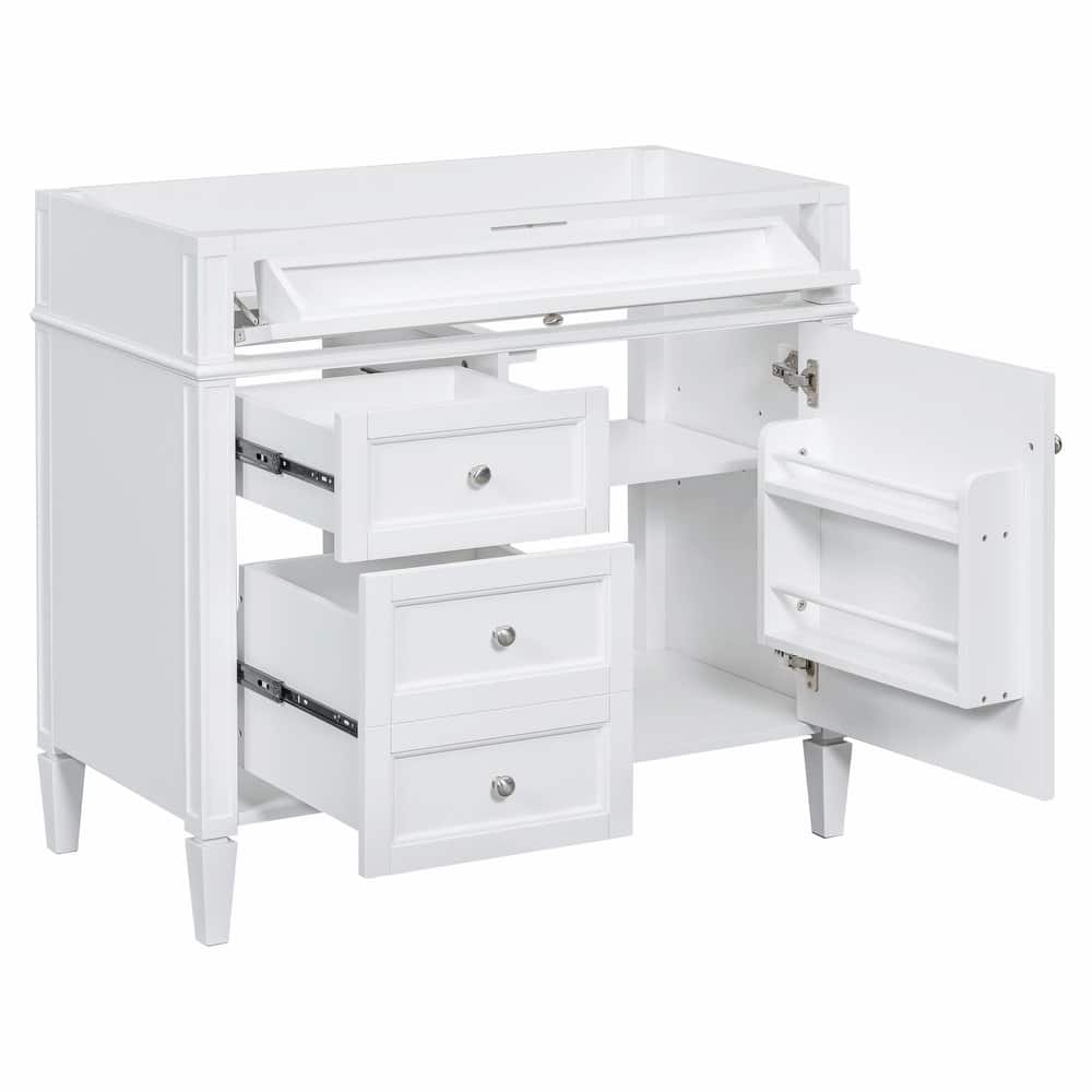 36'' Bathroom Vanity with Top Sink, 3 Drawers for Stylish Storage