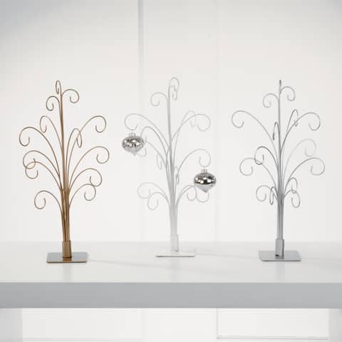 12 Arm Metal Ornament Tree - 20"