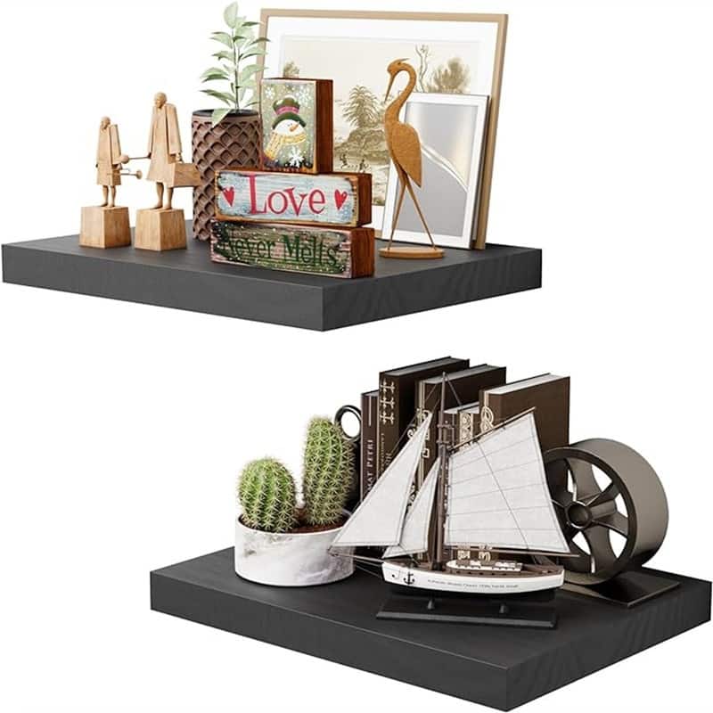 Floating Shelves for Wall - 11.8"D x 15.6"W x 1.5"H