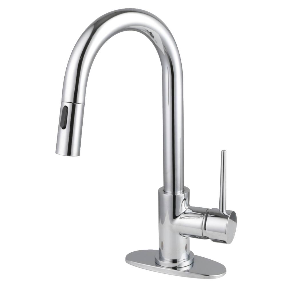 Kingston Brass Essex Double-Handle Wall-Mount Pre-Rinse Bridge Kitchen Faucet