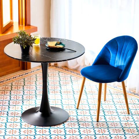 CO-Z 31.5 in Round Kitchen & Dining Table