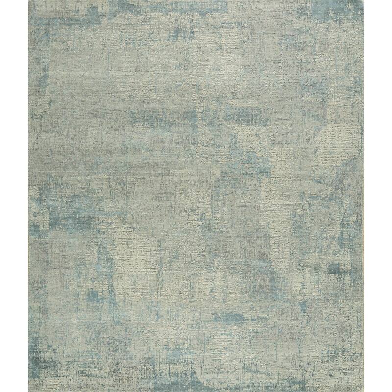 HomeRoots Abstract Contemporary Rectangle Area Rug - 120.00 in. x 96.00 in. x 0.25 in.