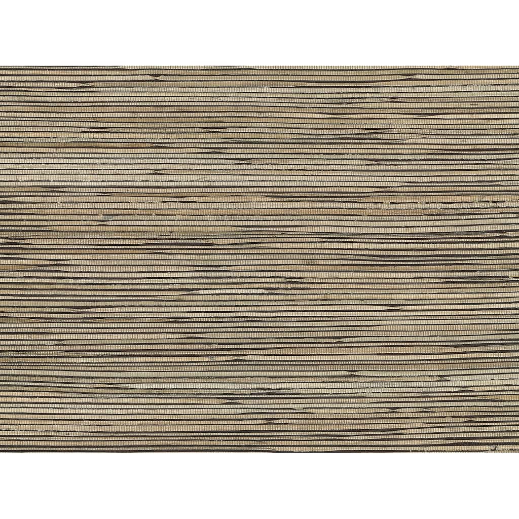Texture Pattern Jefferson Metallic Grasscloth Wallpaper