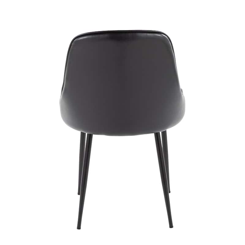 Silver Orchid Naldi Faux Leather Dining Chair - Set of 2