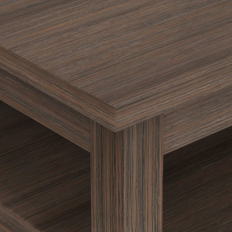 WYNDENHALL Norfolk Wood Transitional Coffee Table - 48 Inches wide