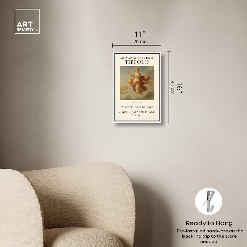 Goddess of Spring Canvas by Art Remedy