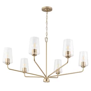 Celino Six-Light Large Chandelier with Clear Glass - 21
